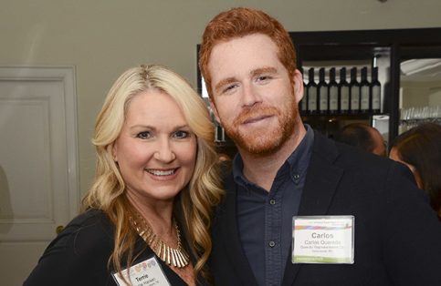 TERRIE HANSEN y Carlos Quereda.