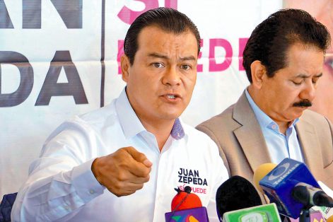 En caso de ganar, Juan Zepeda prometió que creará dos líneas de Metro y 10 de Mexibús.