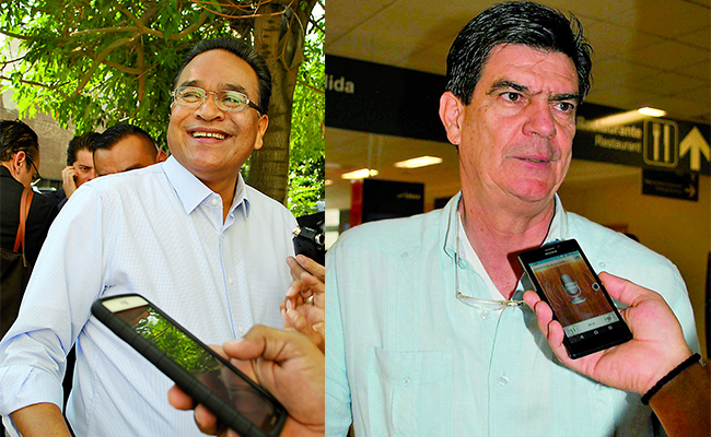 Javier Guerrero y José Ángel Pérez. Foto: Especial