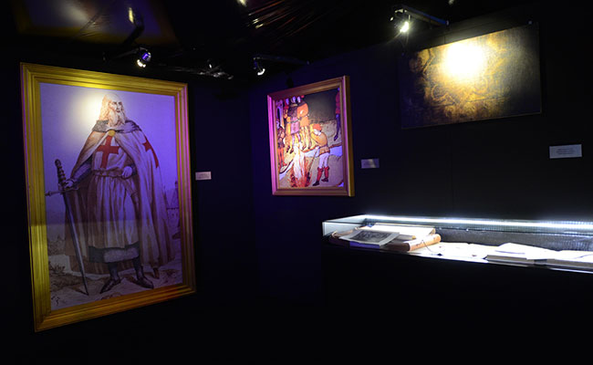 Foto: Mónica Vega/Exhibión de Sábana Santa réplica en CDMX