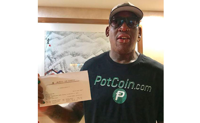 Foto: Twitter @dennisrodman