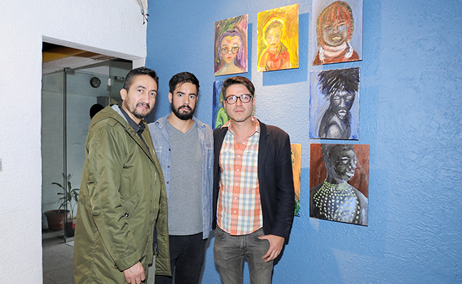 MIGUEL ÁNGEL GABRIEL, Diego de la Brena y Ulises Mendoza