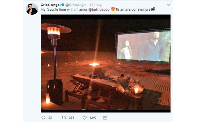 Foto: Twitter @CrissAngel