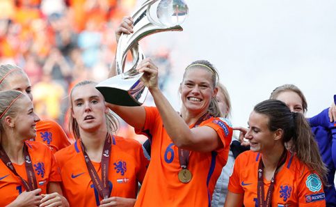 La "naranja mecánica" femenil es campeona de Europa. Foto: Reuters