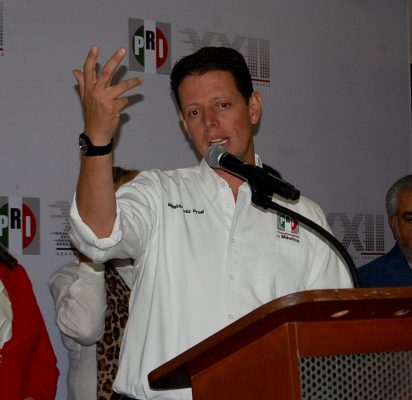 Mauricio Ortiz Proal, presidente de la instalación de la Mesa Nacional sobre Declaración de Principios del PRI. Foto Juan Manuel Contreras