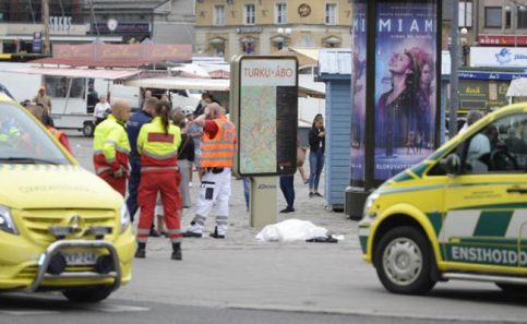 Apuñalamiento en Turku, Finlandia, deja dos muerto y ocho heridos