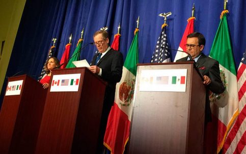 Aún sin acuerdo, se realizará 5ta ronda de renegociación del TLCAN en la CDMX