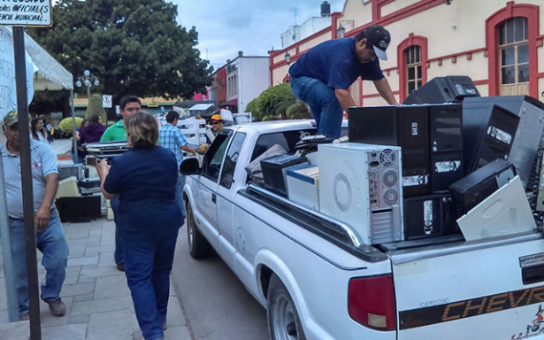Recolectaron 10 toneladas de residuos electrónicos en campaña ecológica