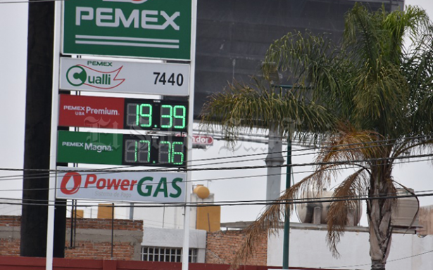 No sube Gasolina Premium