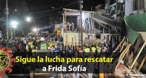 Sigue la lucha para rescatar a Frida Sofía; ya se comunicó con rescatistas