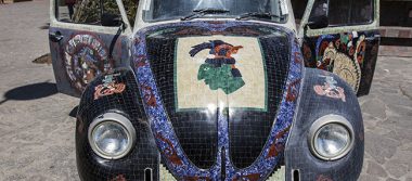 Arte prehispánico sobre ruedas el Vocho Teotihuacano