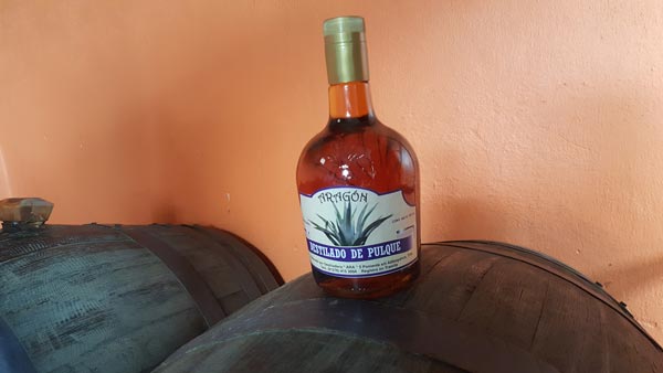 El destilado de pulque no le pide mucho a varias marcas de tequila, aunque por tratarse de una bebida desconocida no muchos le tienen confianza, aseguró el productor José Juan Aragón. / Leonel TLALMIS