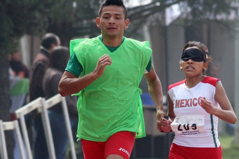 Foto de archivo de la Conade en diciembre de 2015, en el abierto de para-atletismo