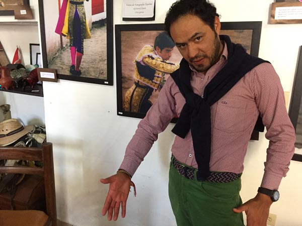 José Luis Angelino, listo para la corrida de la prensa este sábado 10 de junio en la Monumental “Rodolfo Rodríguez El Pana” de Apizaco. / Francisco H. REYES