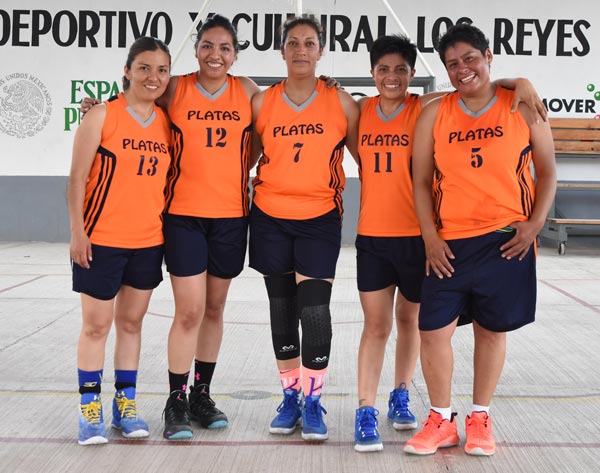 Platas superó a Sección 27 en la liga de básquetbol con sede en Los Reyes Quiahuixtlán. / Francisco H. REYES