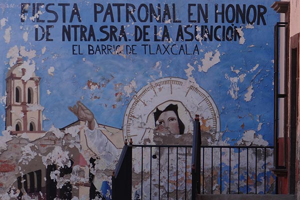 Parte del legado tlaxcalteca fue su religiosidad, la cual aparece en repetidas ocasiones en las poblaciones que fundaron, como en el barrio de Tlaxcala, en San Luis Potosí. / Cortesía Armando Díaz de la Mora