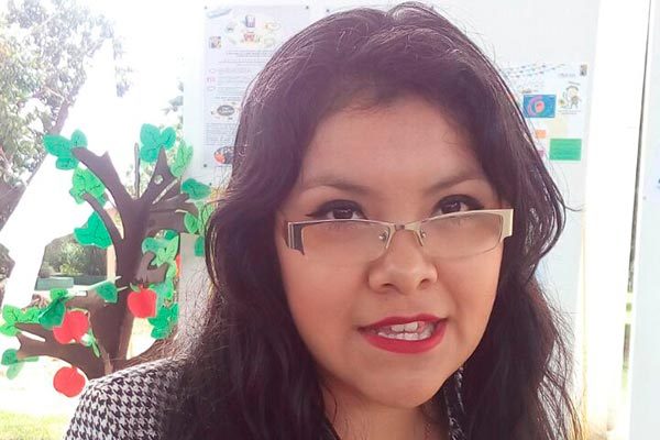 En el evento participó Yaritza Sánchez Gutiérrez, egresada de la Normal Urbana y quien el año pasado obtuvo el primer lugar en el examen de oposición de ingreso al sistema educativo. / Jesús LIMA