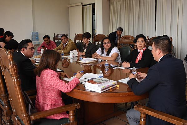 Integrantes del Consejo General del ITE presentaron una propuesta de reforma a la Constitución Política del Estado Libre y Soberano de Tlaxcala, en aras de garantizar una óptima organización en las elecciones del próximo año. / Jesús LIMA
