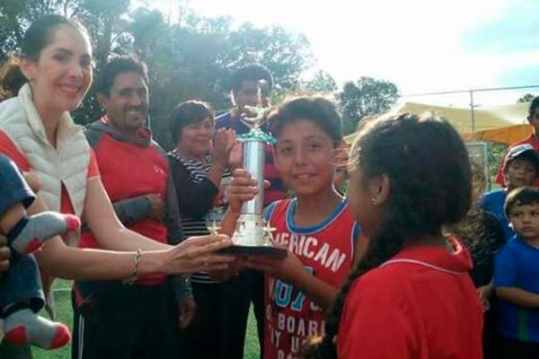 Coyotes Ixtulco ganó el primer cuadrangular de futbol infantil efectuado en Ixtulco. / Fabiola VÁZQUEZ