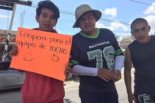 Los Patos Salvajes de futbol americano buscan apoyo para desarrollar el futbol americano. / Everardo NAVA