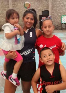 La seleccionada nacional Gabriela Peña Flores participa en la XV Copa Amigos en Tetla. / Everardo NAVA