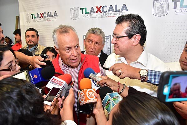 Gustavo Cárdenas Monroy, subsecretario de Desarrollo Agrario de la Sedatu, informó que otorgarán capacitación y audiencias ejidales para impulsar la justicia agraria . / Héctor LORENZO