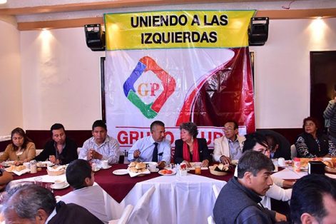 El día de ayer la diputada local del PRD, Floria María Hernández, presentó ante militantes de diversas fuerzas políticas el movimiento “Grupo Plural Ampliado”. / Héctor LORENZO