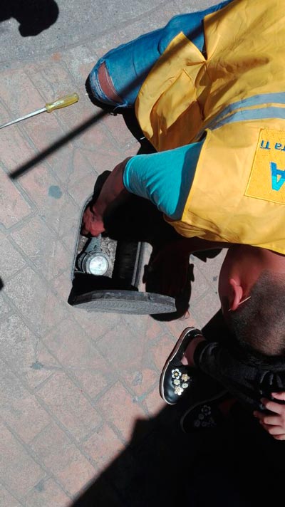 Personal de la Comisión de Agua Potable y Alcantarillado de Apizaco, detectó y clausuró tomas clandestinas. / Tomás BAÑOS