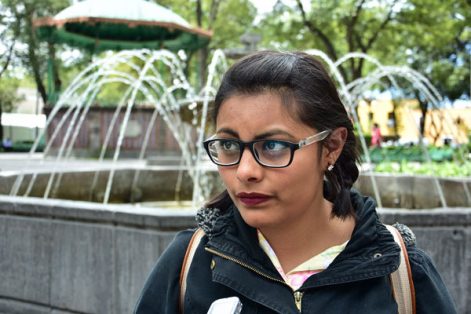 “Creo que la meta es terminar los estudios profesionales para que sea la base de los conocimientos, de ahí buscar trabajo, ingresar a lugares en donde podamos desarrollarnos y aprender”. Diana Laura Calderón. Tlaxco