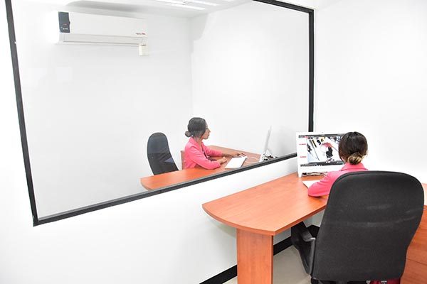 El edificio está ubicado a unos metros de la PGJE, y cuenta también con una sala de cámara gesell, aula de capacitación y área lúdica para menores de edad. / Héctor LORENZO