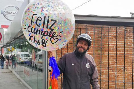 El chef Miguel Águila celebró su cumpleaños