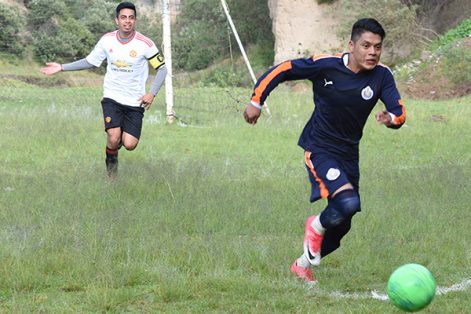 Partido entre Pegasso y Netzahualcoyotl de la liga “Juan Cuamatzi”