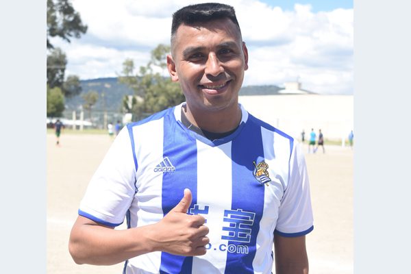 Erick Ordaz Montiel “El Soldado” debutó con el equipo Prepa como jugador veterano. / Everardo NAVA