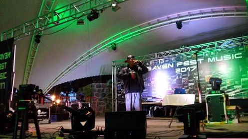 El Heaven Fest Music presentó el jueves su tercer concierto a ritmo de hip-hop reverente.