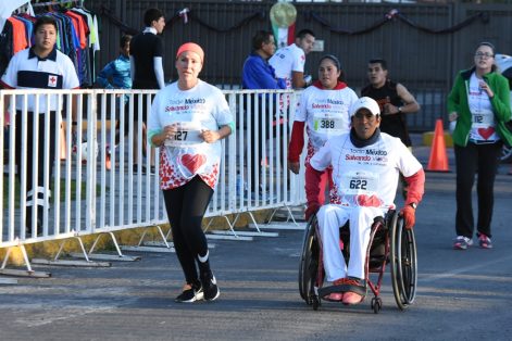 Las personas con discapacidad participaron de manera entusiasta. (Foto: Daniel Camacho)