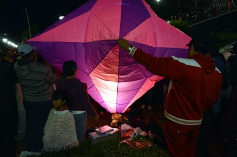 Realizan tercera edición del Festival de Luz Ocuilan 2017