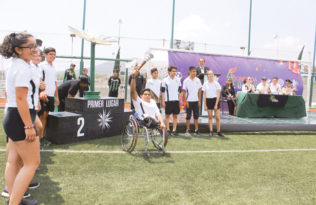 AYER se puso en marcha la cuarta edición de la Olimpiada Cedrus 2017. Foto: Sol de Tulancingo.