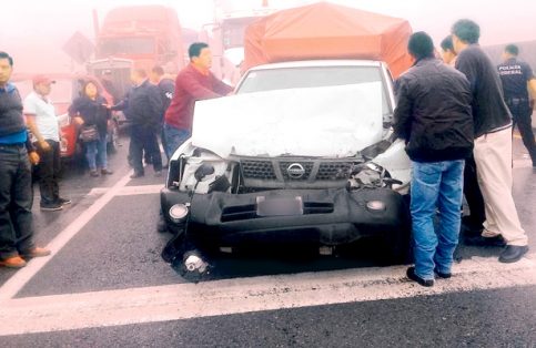 Trágico accidente sobre autopista México-Tuxpan