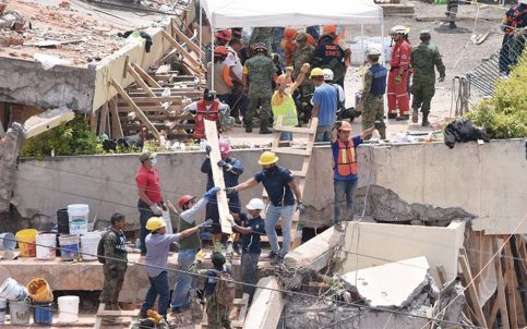 La esperanza se mantiene viva en el colegio Rébsamen