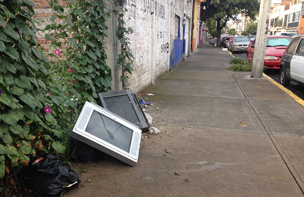 México genera hasta 180 mil toneladas de residuos electrónicos