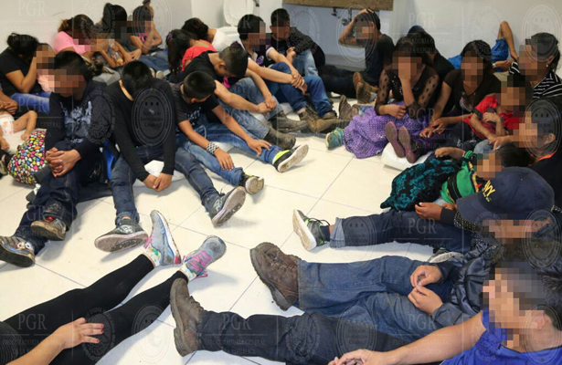 Rescatan a 112 ilegales en Tabasco; 4 eran bebés