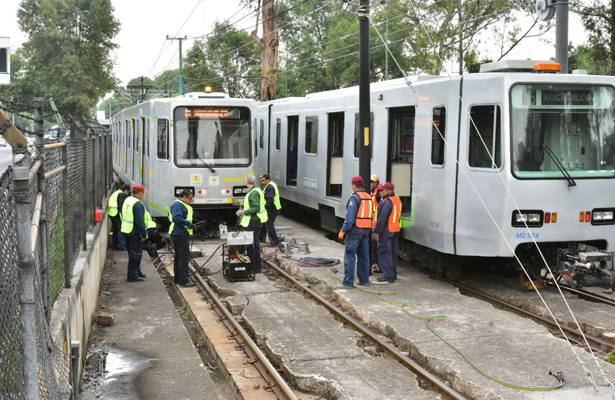 Abren carpeta de investigación por descarrilamientos de Tren Ligero Abren carpeta de investigación por descarrilamientos de Tren Ligero