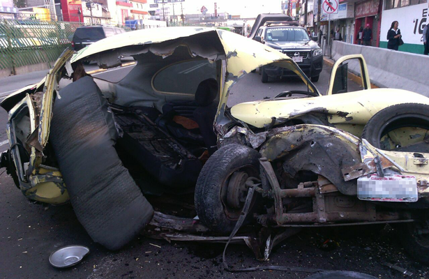 Estudiante fallece en accidente automovilístico en Ecatepec