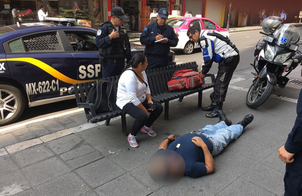 Muere por infarto fulminante, en inmediaciones de la SRE