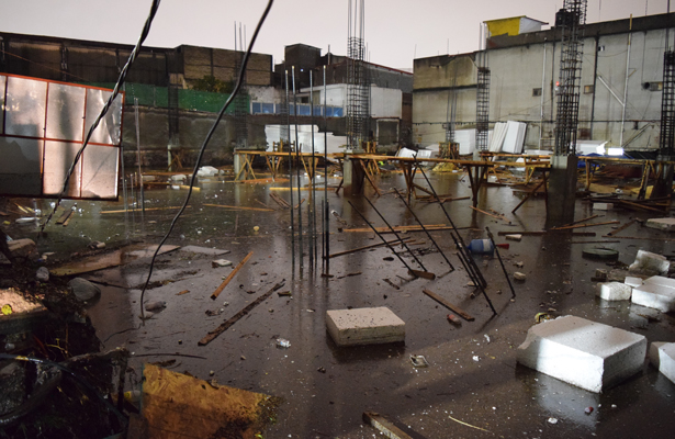 AICM suspende operaciones por lluvia intensa en la CDMX