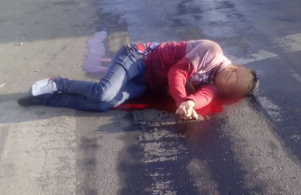 Muere atropellado en Edomex
