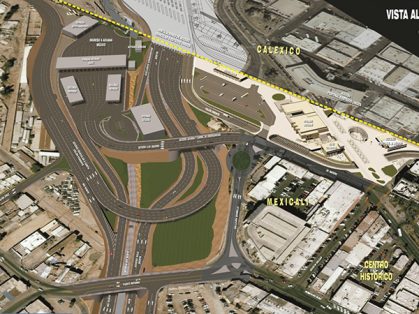 Paran remodelación de Garita en Calexico