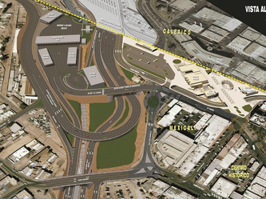 Paran remodelación de Garita en Calexico