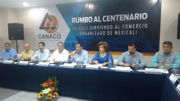 Anuncian festejos del 99 aniversario de Canaco Mexicali