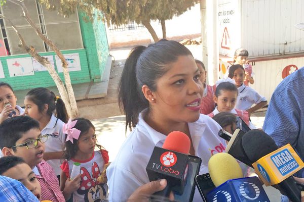 Yareli López Batres, coordinadora del Programa de Niñas y Adolescentes Embarazadas del DIF estatal.
